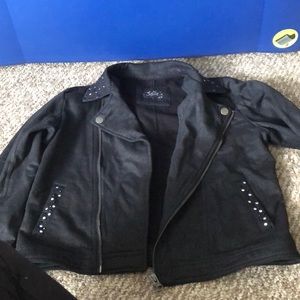 justice black jacket